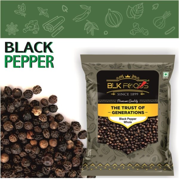 Daily 100g Black Pepper Whole (Kali Mirch Sabut) - Image 2