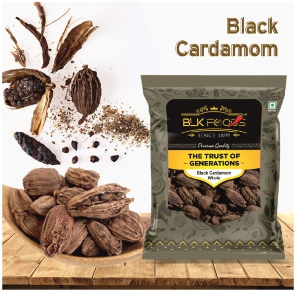 Daily Black Cardamom Whole (Badi Elaichi Sabut) - Image 2