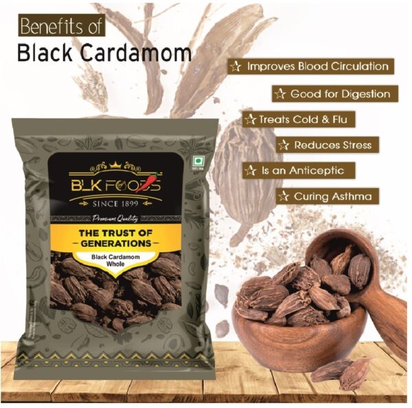 Daily Black Cardamom Whole (Badi Elaichi Sabut) - Image 3