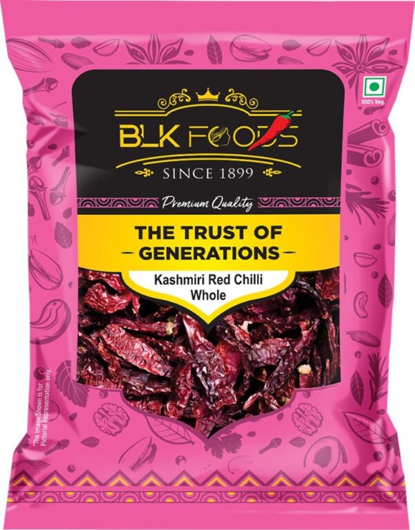 Select Kashmiri Red Chilli Whole (Kashmiri Lal Mirch Sabut)