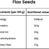 Select 1000g Flax Seeds (Alsi beej) - Image 6