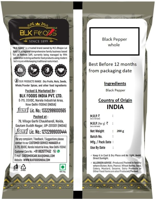 Daily Whole Spice combo | Black Pepper 200g, Clove 100g & Green Cardamom 100g - Image 5