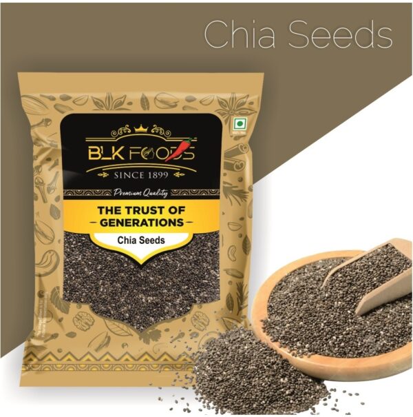 Chia Seeds, Flax Seeds Combo with Omega 3, Zinc, Fiber for weight loss,superfood - Image 2