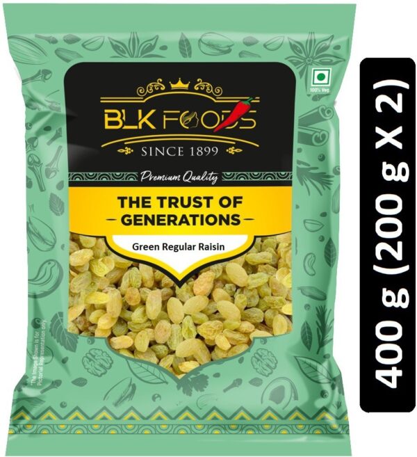 Select Green Regular Raisin 400g (2 X 200g)