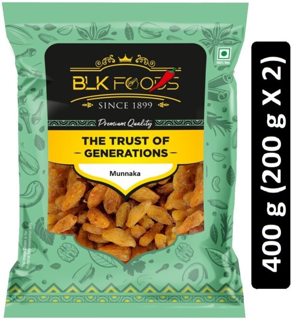 Select Munnaka (with seed) 400g (2 X 200g)