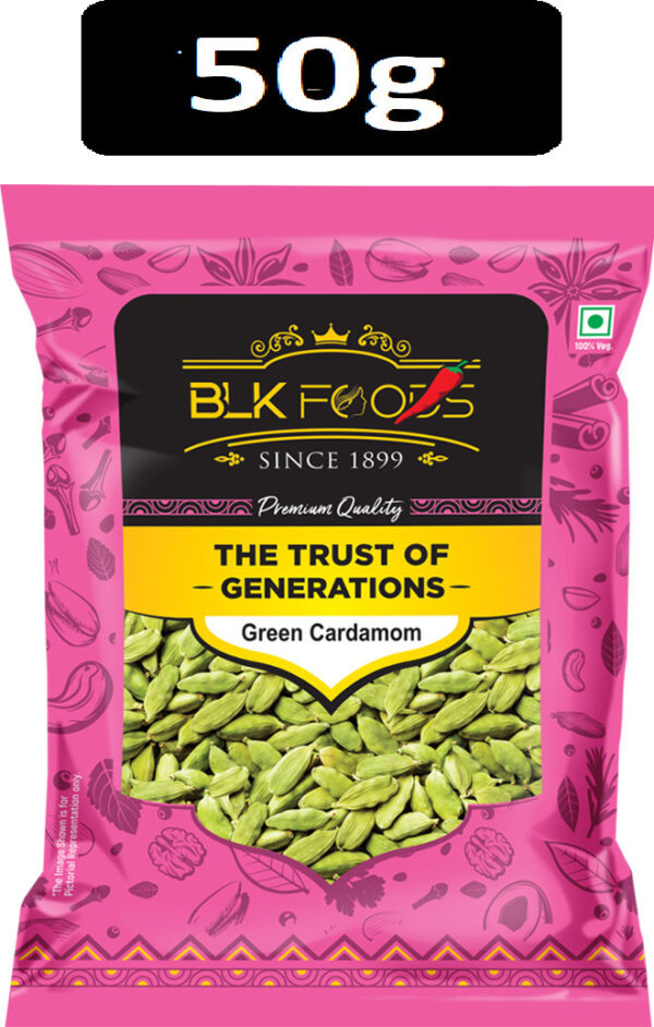 Select 50g Green Cardamom Whole (High Grade Choti Elaichi Sabut) Hari elaichi |