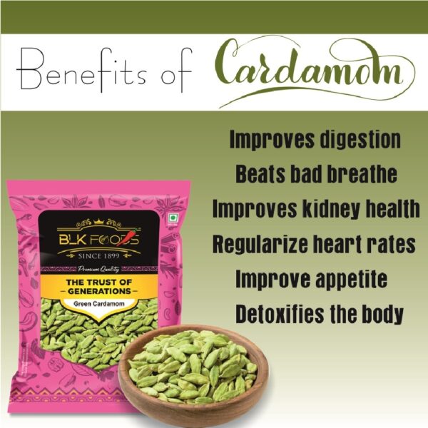 Select 50g Green Cardamom Whole (High Grade Choti Elaichi Sabut) Hari elaichi | - Image 3