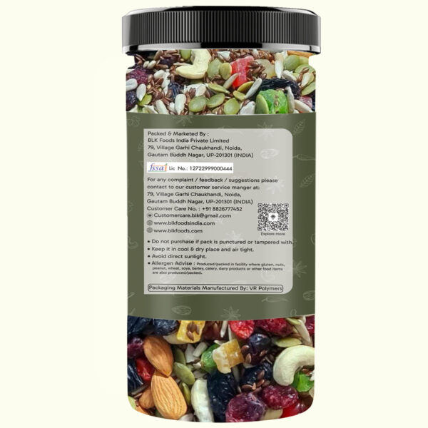 750g Mix Dry fruits, Nuts & Seeds | Trail MIx | - Image 3