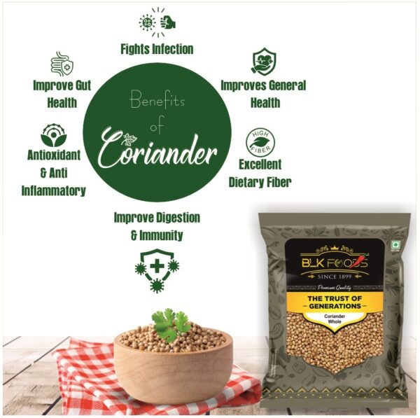 Daily Coriander Whole (Dhaniya Sabut) 500g - Image 6