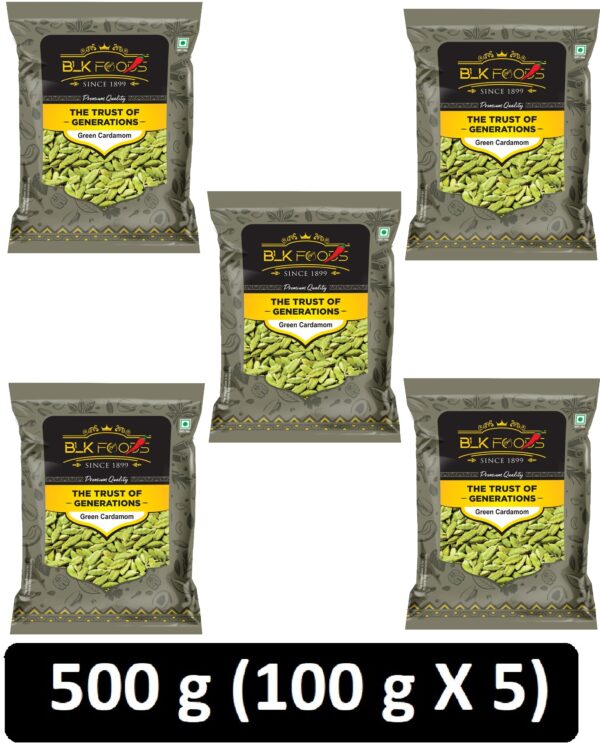 Daily Green Cardamom Whole (Choti Elaichi Sabut) 500g