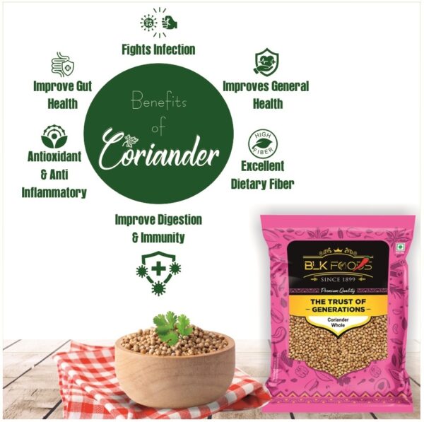 Select Coriander Whole (Dhaniya Sabut) 750g - Image 7